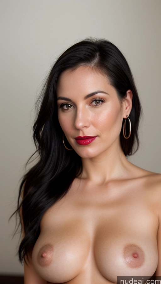 related ai porn images free for Woman One Perfect Boobs Close-up View Beautiful Lipstick Black Hair 30s Fairer Skin Native American