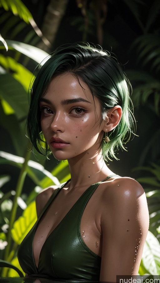 related ai porn images free for Jungle Military Serious Green Hair Skinny Short Dark Lighting 18 Pixie Oiled Body Small Tits Cumshot
