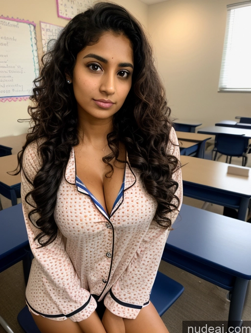 related ai porn images free for Sorority Busty Short Tanned Skin 20s Serious Curly Hair Indian Teacher Pajamas