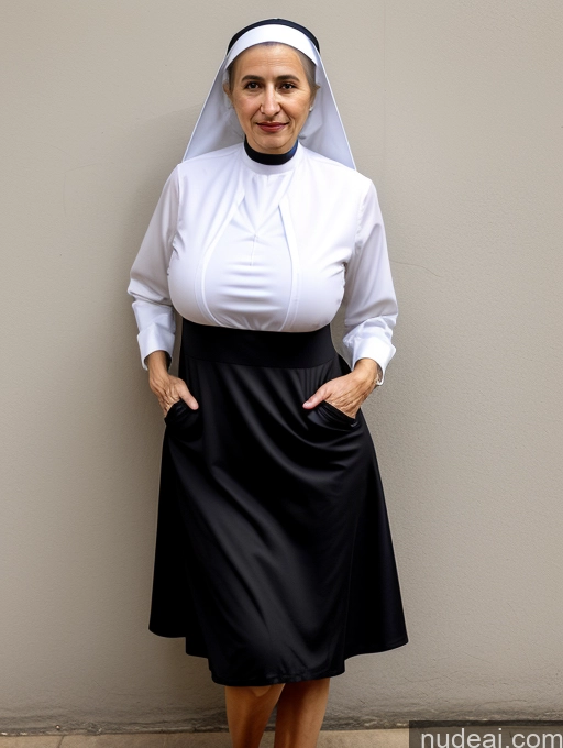 related ai porn images free for Milf Huge Boobs Skinny Short Lipstick 60s Black Hair Curly Hair Jewish Dress Casual Nun
