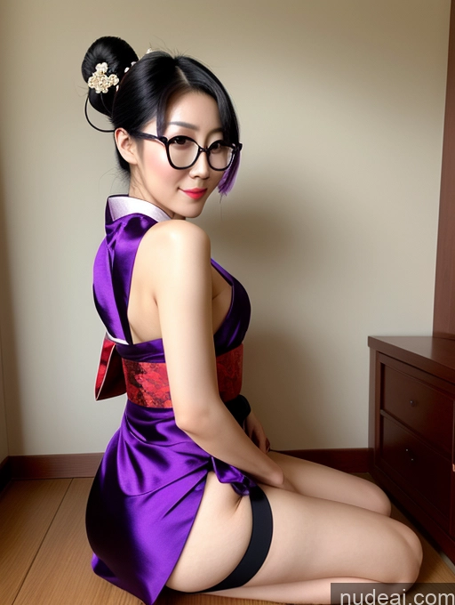 related ai porn images free for Model Small Ass Skinny Glasses 30s Purple Hair Korean Front View Spreading Legs Geisha