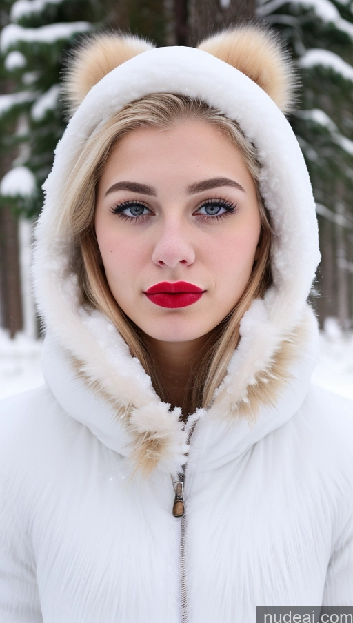 related ai porn images free for Lipstick 18 Sad Blonde Egyptian Snow Close-up View Fur Slicked