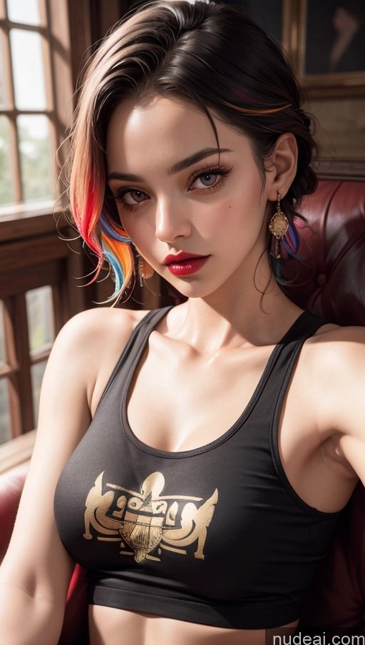 related ai porn images free for Egyptian Close-up View Tank Top Small Tits Skinny Lipstick