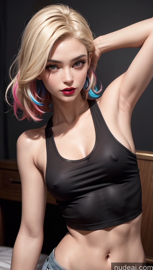 related ai porn images free for Egyptian Close-up View Tank Top Small Tits Skinny Lipstick