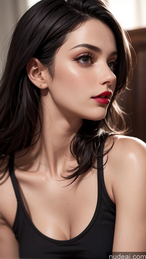 related ai porn images free for Egyptian Close-up View Tank Top Small Tits Skinny Lipstick