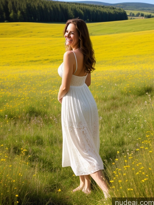 related ai porn images free for Milf Small Tits Big Hips Tall Fairer Skin 30s Laughing Brunette Long Hair Czech 3d Meadow Back View On Back Sundress Bright Lighting