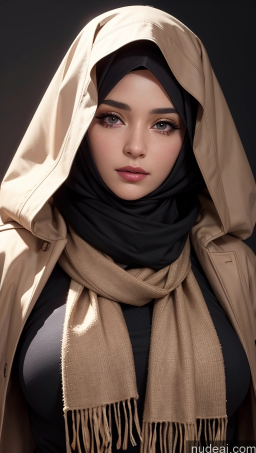 related ai porn images free for Scarf Jacket Close-up View Egyptian Niqab