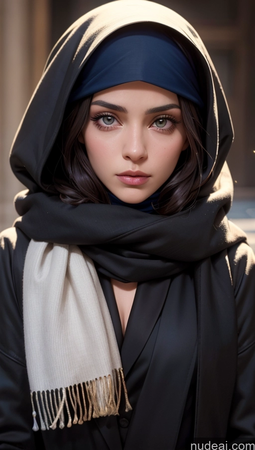 related ai porn images free for Scarf Niqab Jacket Egyptian Sad Close-up View Brunette Long Hair Small Tits Skinny