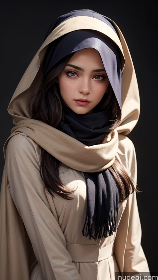 related ai porn images free for Scarf Niqab Jacket Egyptian Sad Close-up View Brunette Long Hair Small Tits Skinny