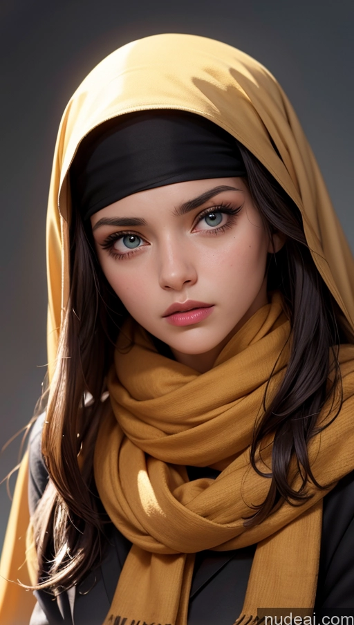 related ai porn images free for Scarf Niqab Jacket Egyptian Sad Close-up View Brunette Long Hair Small Tits Skinny