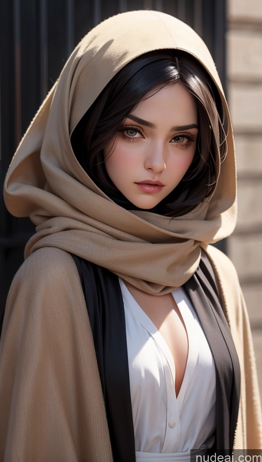 related ai porn images free for Scarf Niqab Jacket Egyptian Sad Close-up View Brunette Long Hair Small Tits Skinny