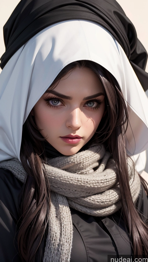 related ai porn images free for Scarf Niqab Jacket Egyptian Sad Close-up View Brunette Long Hair Perfect Boobs Skinny
