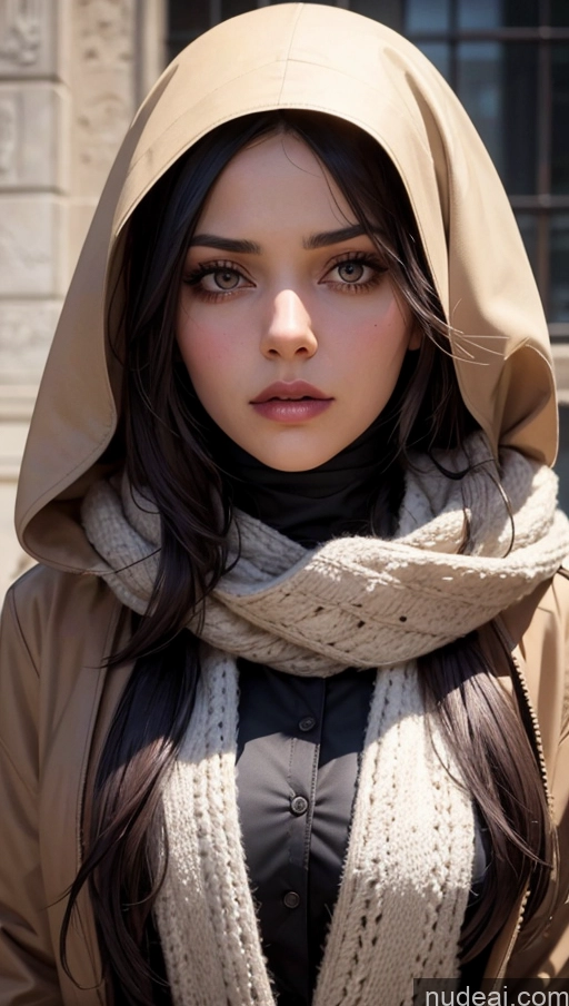 related ai porn images free for Scarf Niqab Jacket Egyptian Sad Close-up View Brunette Long Hair Perfect Boobs Skinny Detailed