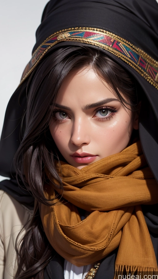 related ai porn images free for Scarf Niqab Jacket Egyptian Sad Close-up View Brunette Long Hair Perfect Boobs Skinny Detailed