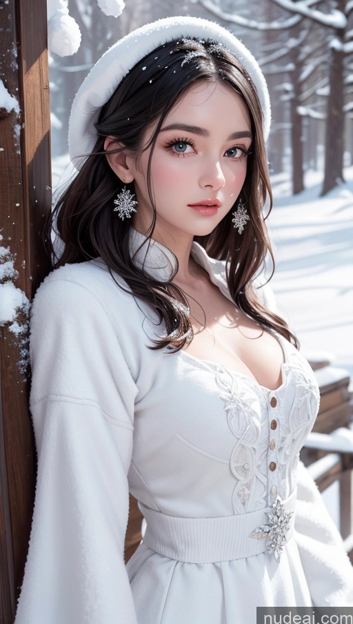 related ai porn images free for Close-up View Dress Snow