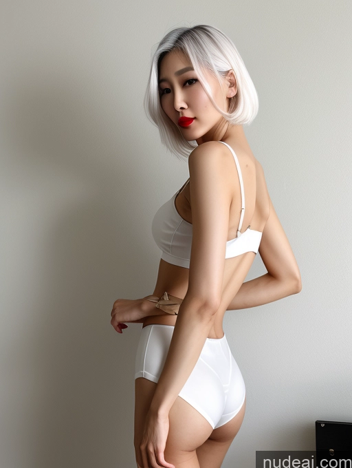 related ai porn images free for Model Small Ass Skinny 30s White Hair Korean Cumshot Front View Lipstick Stylish