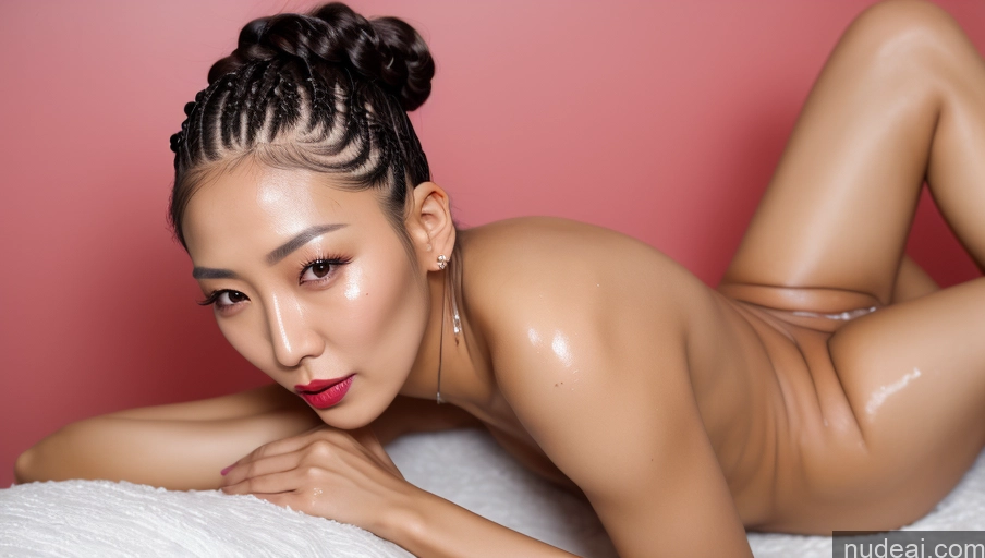 related ai porn images free for Model Small Ass Skinny 30s White Hair Korean Cumshot Front View Lipstick Tanned Skin Braided