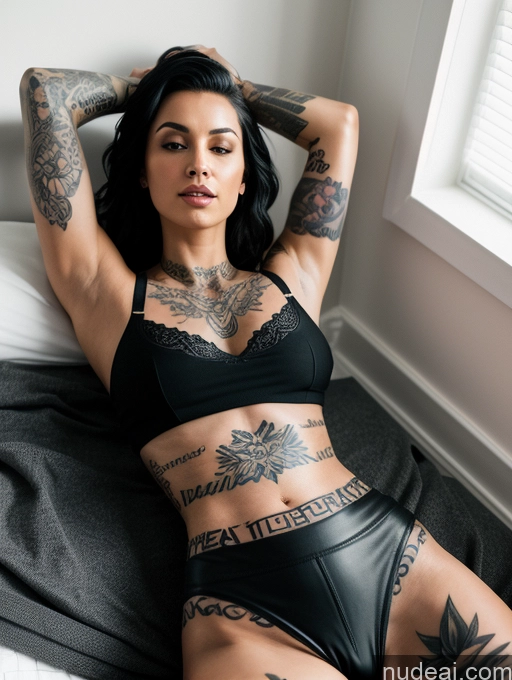 related ai porn images free for Straight On Back Bedroom Crop Top Black Hair Tattoos Mini Skirt