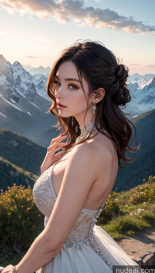 related ai porn images free for Close-up View Dress Mountains