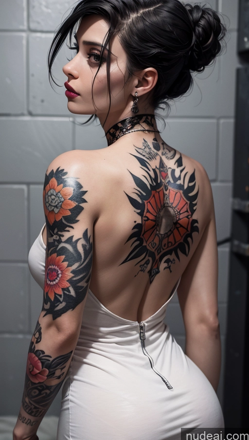 related ai porn images free for Close-up View Dress Prison Halloween Black Hair Pixie Tattoos