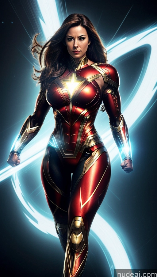 related ai porn images free for Mary Thunderbolt Powering Up Cyborg Perfect Boobs Muscular Abs Several