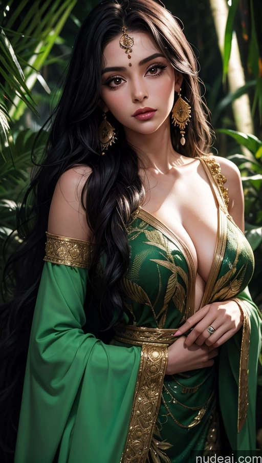 related ai porn images free for Close-up View Dark Lighting Jungle Dress Arabic