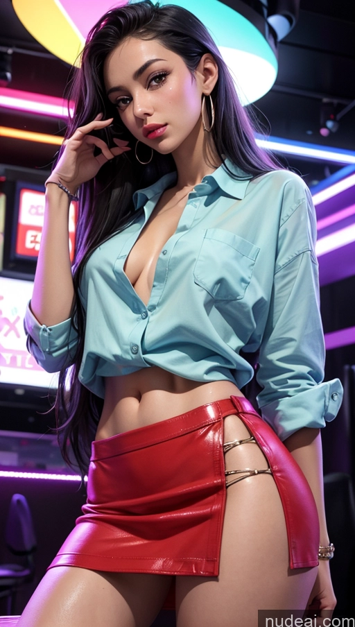 related ai porn images free for Close-up View Middle Eastern Shirt Mini Skirt Strip Club