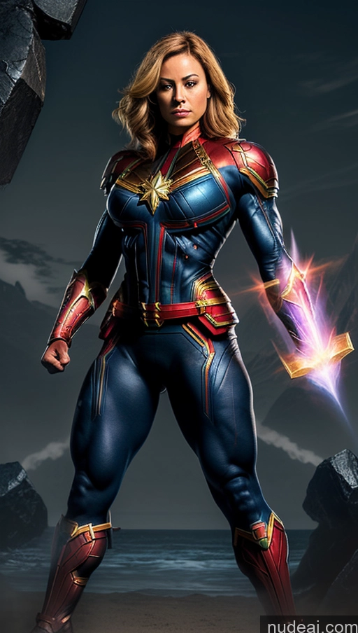 related ai porn images free for Several Busty Muscular Abs Powering Up Captain Marvel Death Knight Bodybuilder