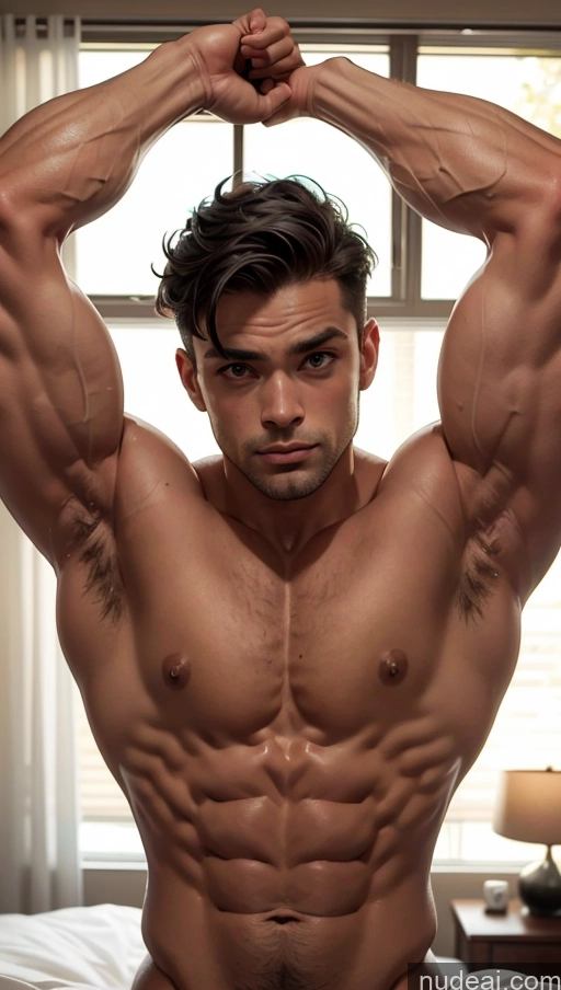 related ai porn images free for Close-up View Bodybuilder Muscular Bedroom Bikini