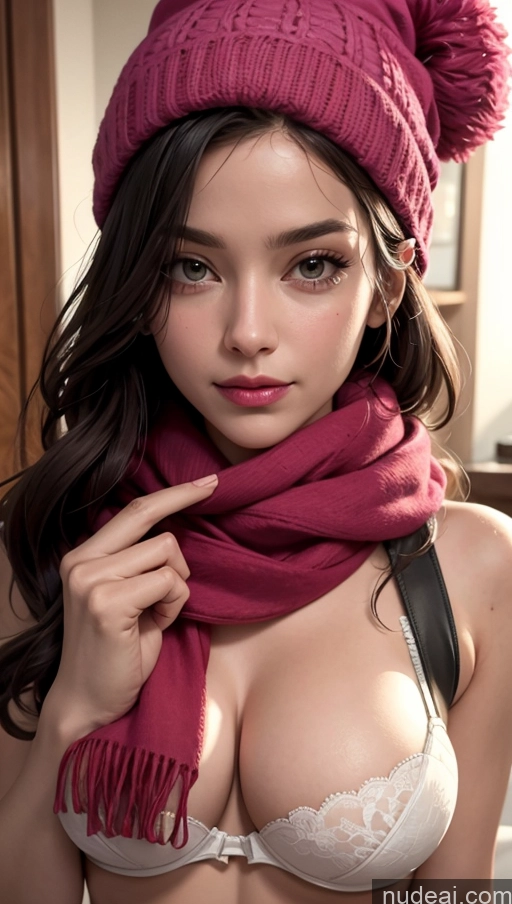 related ai porn images free for Close-up View Push-up Bra Skinny Scarf Small Tits Hat