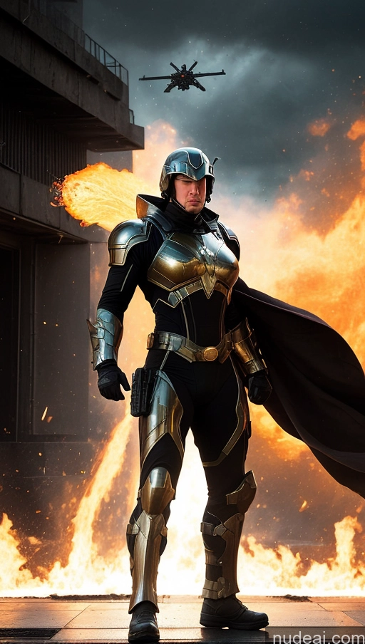 related ai porn images free for Superhero Sci-fi Armor Military Perfect Boobs Several Battlefield Surrealist Powering Up Bodybuilder