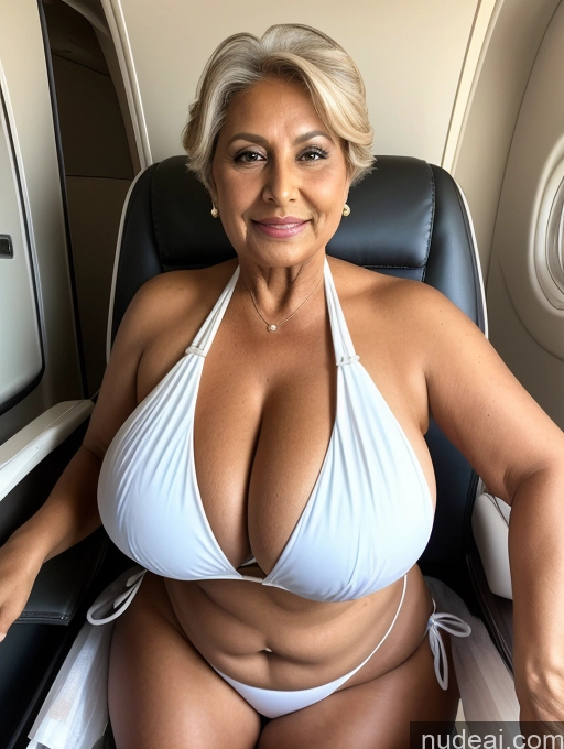 related ai porn images free for Milf One Busty Huge Boobs Tanned Skin Thick Front View Microkini Thong Indian 80s Flight Attendant