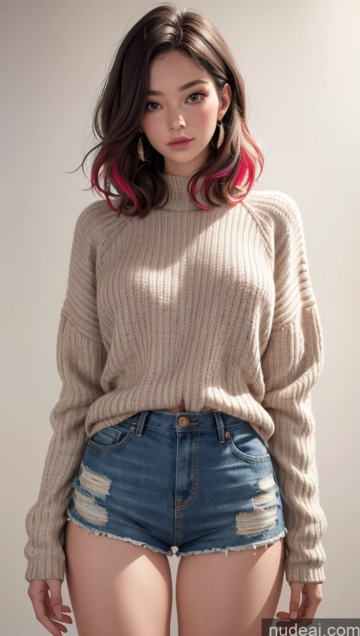 related ai porn images free for Close-up View Dress Sweater Short Shorts