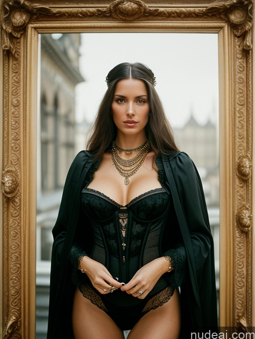 related ai porn images free for Woman One Perfect Body 30s Brunette Long Hair Film Photo Jewelry Victorian German Underwear Transparent