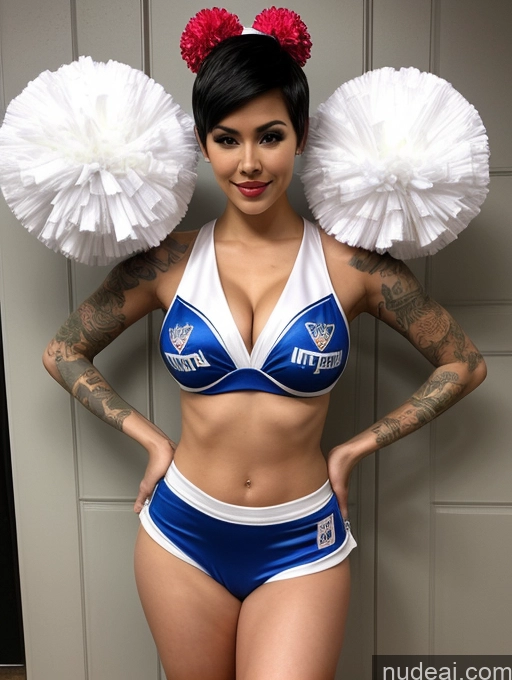related ai porn images free for Miss Universe Model One Perfect Boobs Beautiful Tattoos Big Ass Big Hips Fairer Skin Black Hair Pixie Asian Front View Cheerleader