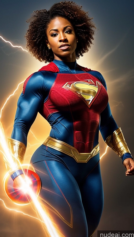 related ai porn images free for Busty Abs Several Ginger Superhero Powering Up Bodybuilder Curly Hair Black