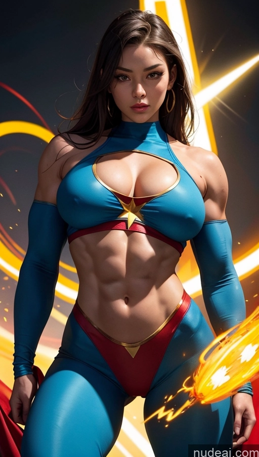 related ai porn images free for Ginger Persian Bodybuilder Several Busty Powering Up Superhero Abs