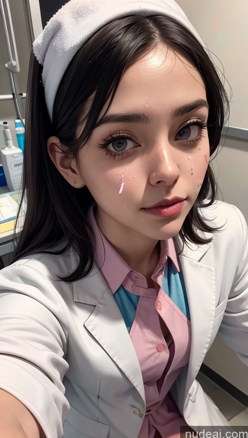 related ai porn images free for Close-up View Lab Coat Hospital Big Ass Cumshot