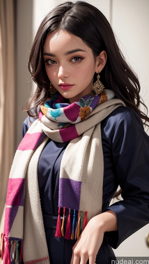 related ai porn images free for Close-up View Scarf Traditional Jumpsuit