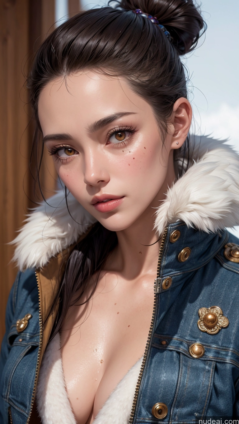 related ai porn images free for Close-up View Detailed Onsen Skin Detail (beta) Jacket Fur