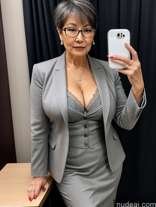 related ai porn images free for Milf Perfect Boobs Beautiful Perfect Body 70s Chinese Mirror Selfie Jacket Bra Suit Stylish Secretary Professor Cleavage Detailed Busty Pixie Long Skirt Dark Lighting