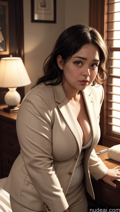 related ai porn images free for Close-up View Fat Serious 40s Suit Egyptian Short Bedroom Cleavage