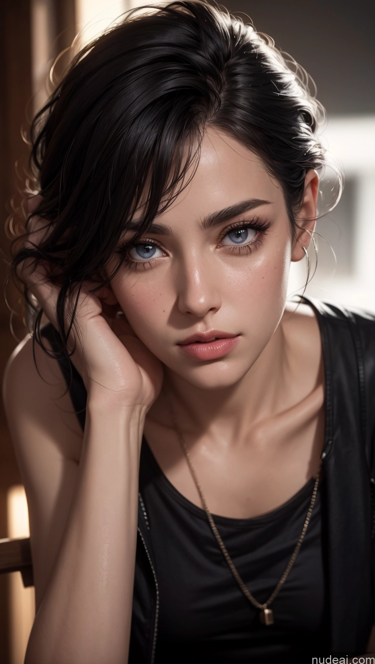 related ai porn images free for Tank Top Close-up View Jacket Dark Lighting Jewish
