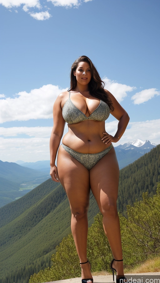 related ai porn images free for Big Hips Big Ass Long Legs Tall Thick Chubby Abs Busty Woman High Heels Detailed Mountains 40s