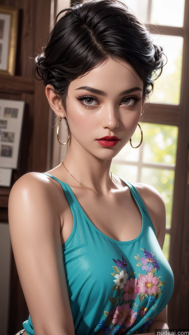 related ai porn images free for Close-up View Egyptian Tank Top Pixie Lipstick
