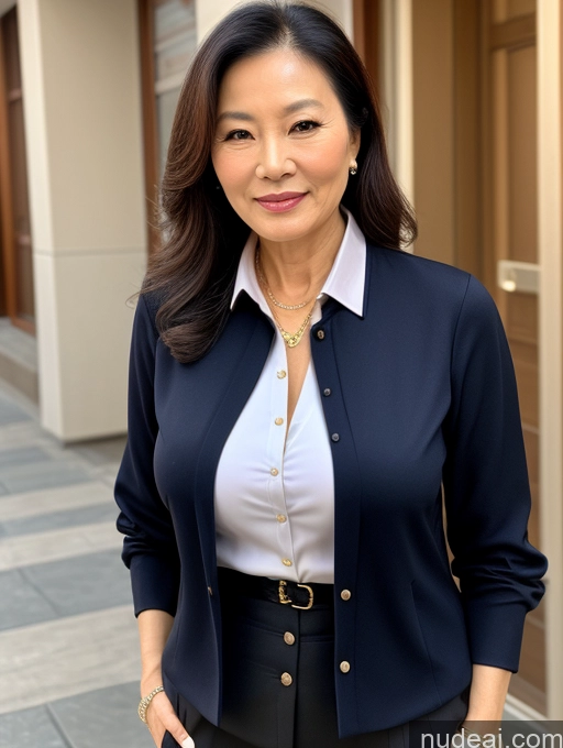 related ai porn images free for Milf Perfect Boobs Beautiful 70s Chinese Blouse Casual Jacket Professor Stylish Sweater Cleavage Detailed Secretary Shirt