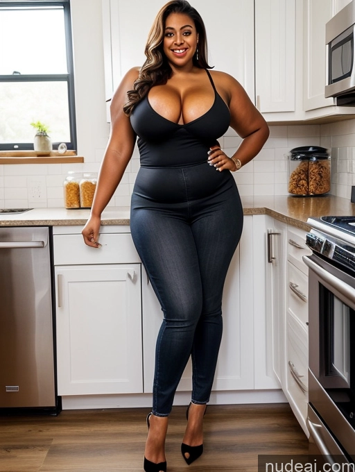 related ai porn images free for Long Legs Tall Big Ass Big Hips Fat Chubby Thick Busty Muscular High Heels Detailed Kitchen 18