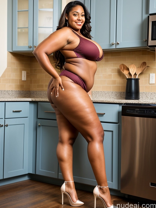 related ai porn images free for Long Legs Tall Big Ass Big Hips Fat Chubby Thick Busty Muscular High Heels Detailed Kitchen 18