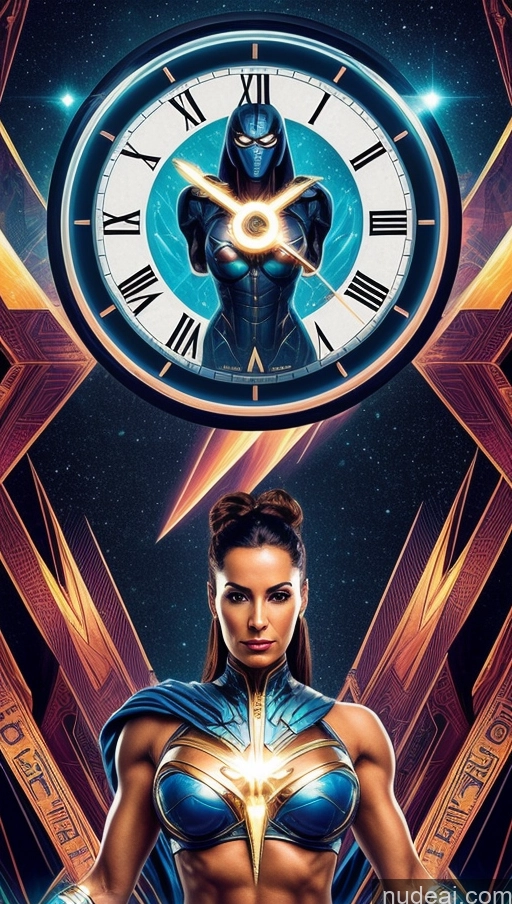 related ai porn images free for Cyborg Several Perfect Boobs Muscular Abs Egyptian Surrealist Superhero Regal Powering Up