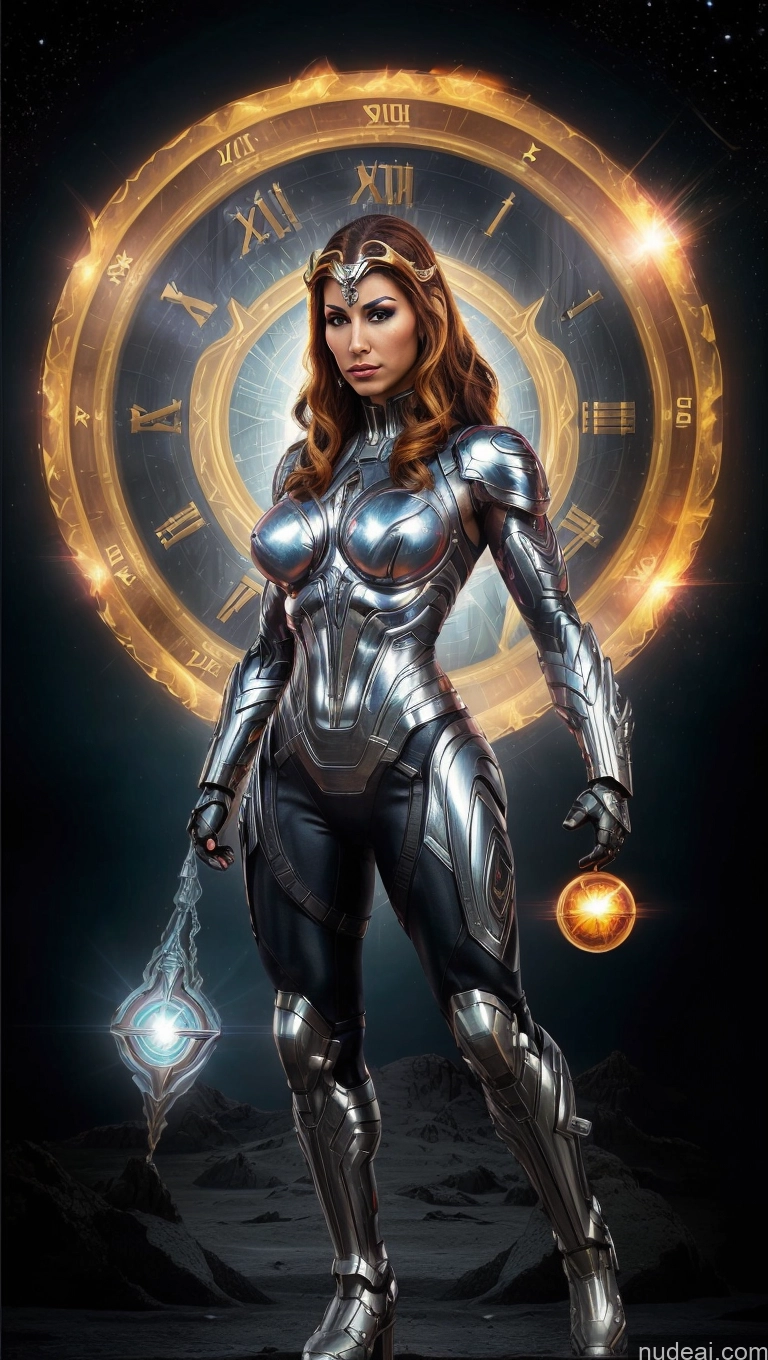 related ai porn images free for Cyborg Several Perfect Boobs Muscular Abs Egyptian Surrealist Superhero Regal Powering Up Has Wings